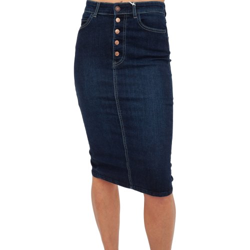 Длинная юбка GUESS JEANS GONNA BLU DENIM
