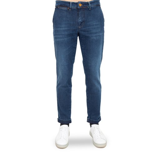 Мужские джинсы JECKERSON PANTALONE BLU DENIM