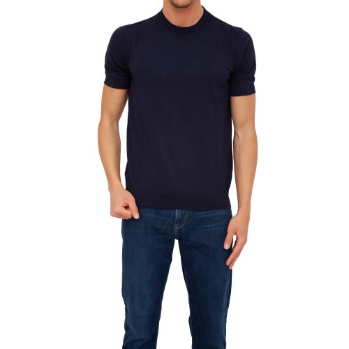Чоловічий светр PAOLO PECORA Maglia Girocollo BLU