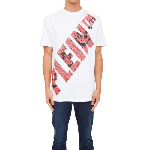 Чоловіча футболка PHILIPP PLEIN T-SHIRT BIANCO