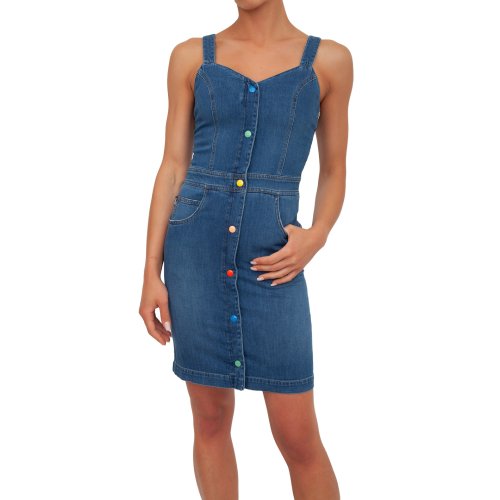 Жіноче плаття  LOVE MOSCHINO VESTITO BLU DENIM
