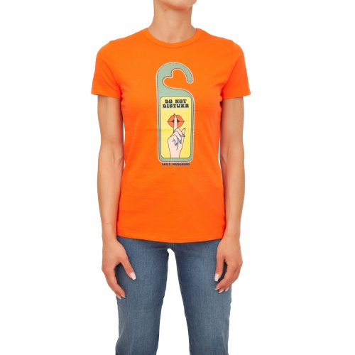 Жіноча футболка LOVE MOSCHINO MAGLIETTA ARANCIONE