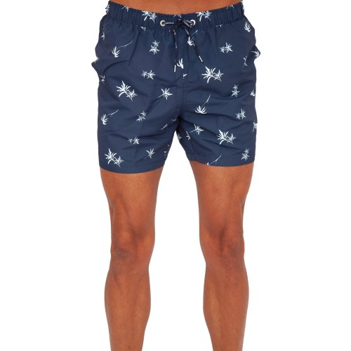 Мужские пляжные шорты LA MARTINA MAN SWIMWEAR PRINTED MICROFIBE BLU