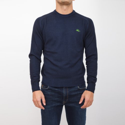 Чоловічий светр ETRO C-NECK BLU