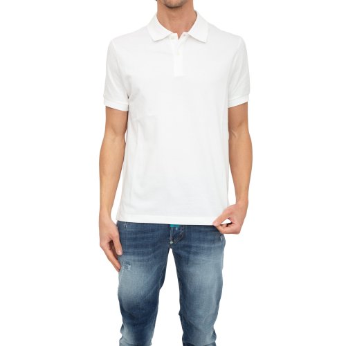 Чоловіче поло BIKKEMBERGS POLO BIANCO