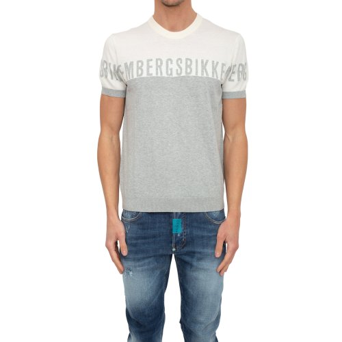 Мужской свитер BIKKEMBERGS MAGLIA GRIGIO