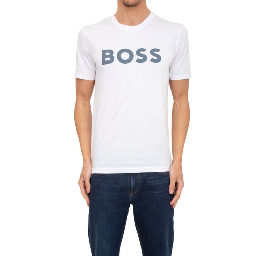 Чоловіча футболка HUGO BOSS  Jersey BIANCO