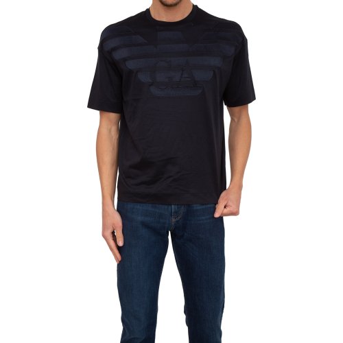 Мужская футболка EMPORIO ARMANI T-SHIRT BLU
