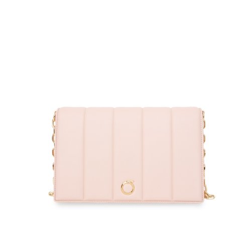 Жіноча кросбоді TRUSSARDI DUNE CROSSBODY MD QUILTED SMOOTH FAUX LEATHER CIPRIA