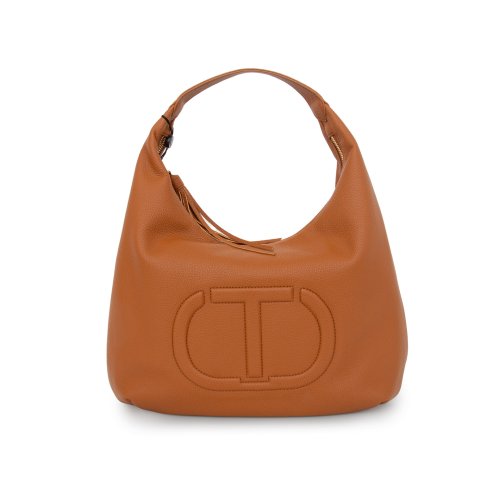 Женская сумка с ручками TWIN-SET HOBO CUOIO