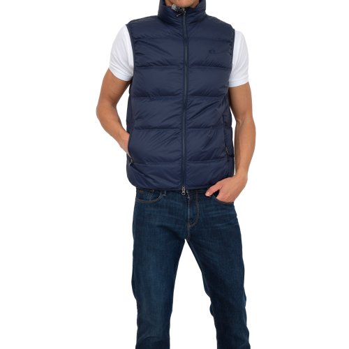 Чоловічий жилет LA MARTINA MAN OUTDOOR VEST NYLON BLU