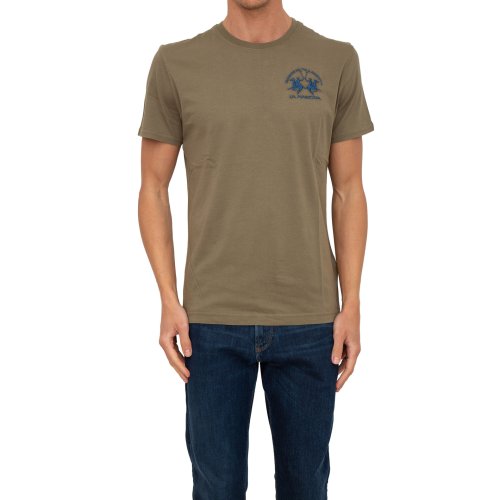 Чоловіча футболка LA MARTINA MAN T-SHIRT S/S JERSEY VERDE