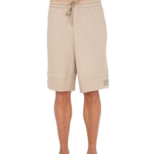 Мужские повседневные шорты EA7 EMPORIO ARMANI BERMUDA BEIGE