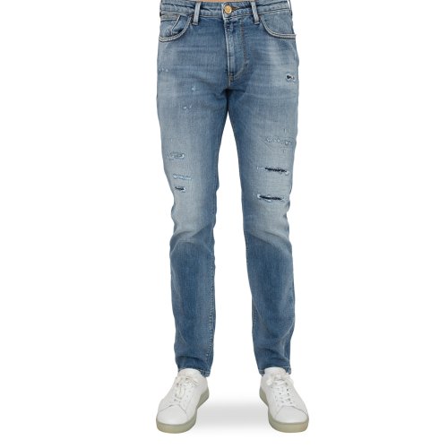 Мужские джинсы EMPORIO ARMANI 5 TASCHE BLU DENIM