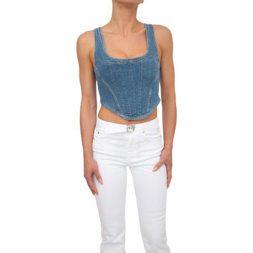 Жіночий топік PINKO Top BLU DENIM