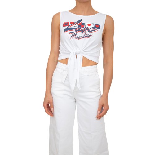 Жіночий топік LOVE MOSCHINO TOP BIANCO