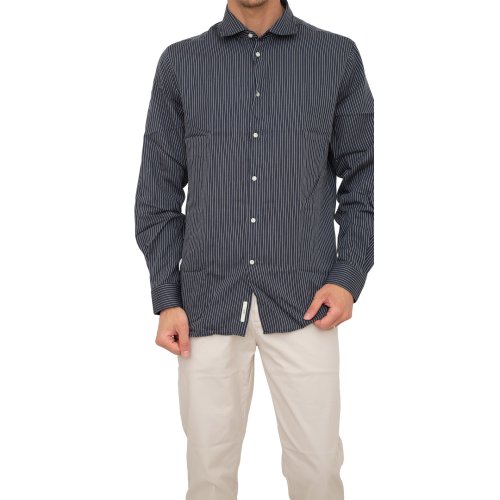 Чоловіча сорочка з довгим рукавом LIU JO CAMICIA BLU