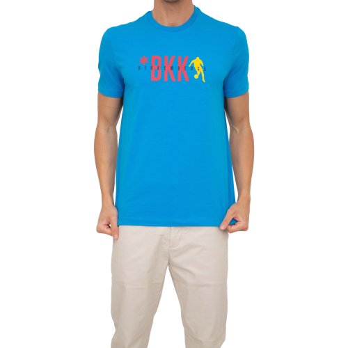 Чоловіча футболка BIKKEMBERGS MAGLIETTA BLU