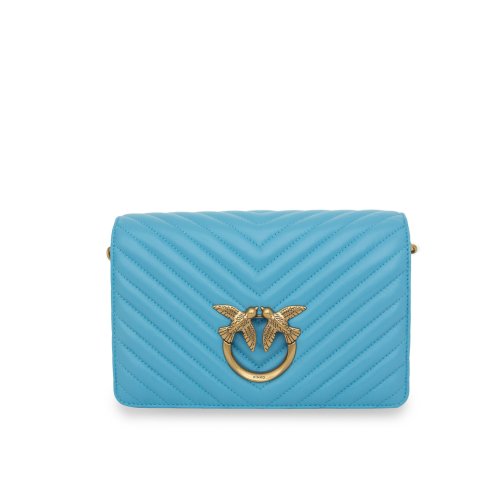 Женская кроссбоди PINKO Love Bag Borse AZZURRO
