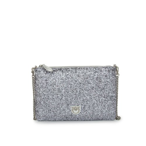 Жіночий клатч PINKO Piccola pelletteria ARGENTO
