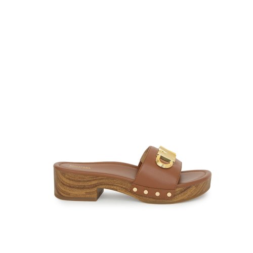Женские сандали MICHAEL MICHAEL KORS SHOE LEATHER RUBBER CUOIO