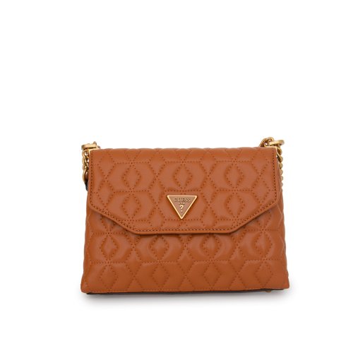 Женская сумка с ручками GUESS JEANS BAGS SATCHEL CUOIO