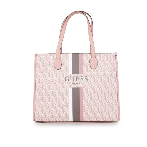 Жіноча сумка з ручками GUESS JEANS BAGS TOTE ROSA