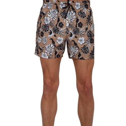 Мужские пляжные шорты HUGO BOSS Swimwear BEIGE