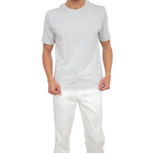 Чоловіча футболка ELEVENTY ROUND NECK T-SHIRT GRIGIO