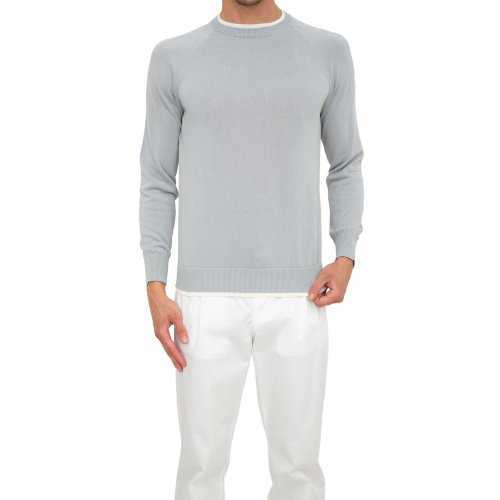 Чоловічий светр ELEVENTY ROUND NECK SWEATER BLU