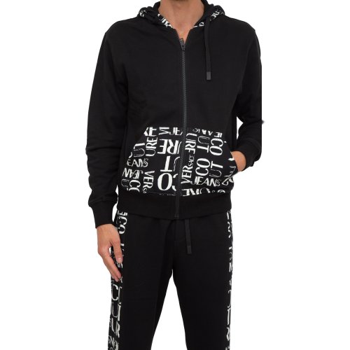 Мужская толстовка VERSACE JEANS COUTURE FELPE (GENERICO) NERO