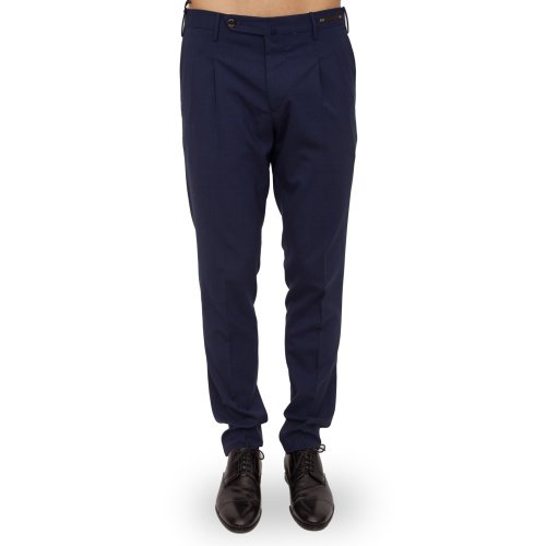 Мужские классические брюки PT01 PANTALONE BLU
