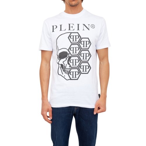 Чоловіча футболка PHILIPP PLEIN  T-shirts BIANCO