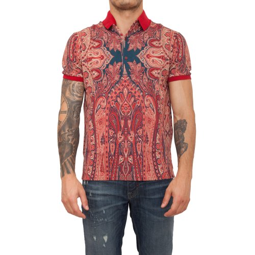Мужское поло ETRO POLO M/C REGULAR FANTASIA