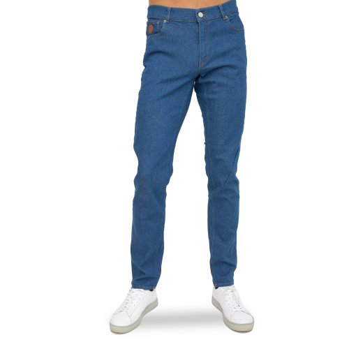 Чоловічі джинси TRUSSARDI 5 POCKET DENIM 370 BLU DENIM