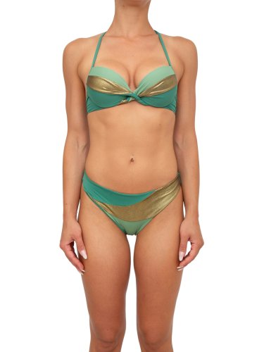 Жіночий купальник TWIN-SET PUSH-UP VERDE