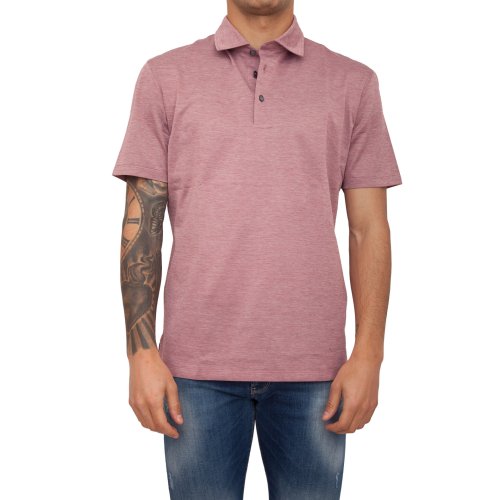Чоловіче поло ERMENEGILDO ZEGNA POLO ROSSO