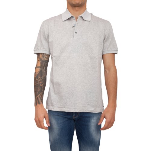 Чоловіче поло ERMENEGILDO ZEGNA POLO GRIGIO