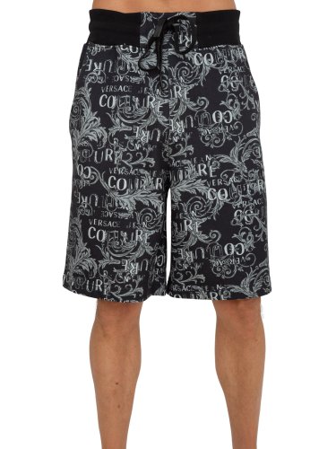 Чоловічі повсякденні шорти VERSACE JEANS COUTURE SHORT GYM NERO