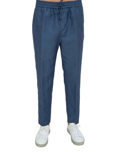 Мужские повседневные брюки ETRO PANTALONE JOGGING YORK BLU
