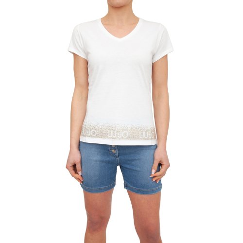Жіноча футболка LIU JO T-SHIRT BIANCO