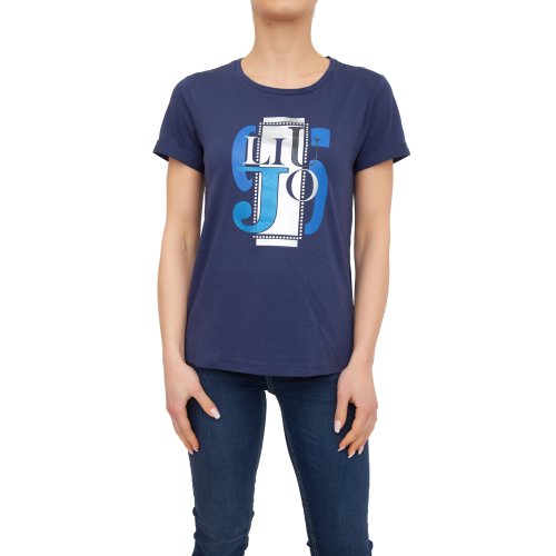 Жіноча футболка LIU JO T-SHIRT BLU