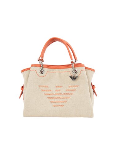 Жіноча сумка з ручками EMPORIO ARMANI WOMEN'S TOTE BAG BEIGE