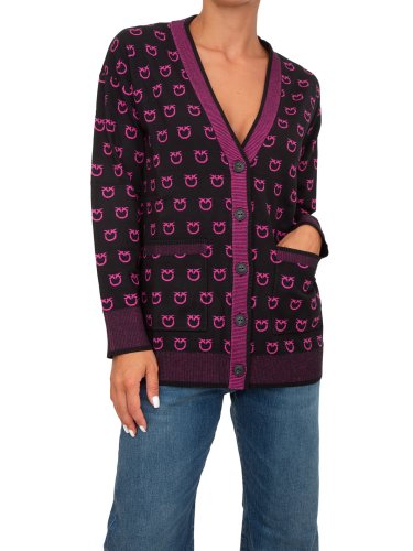 Жіночий кардиган PINKO Maglia tricot NERO
