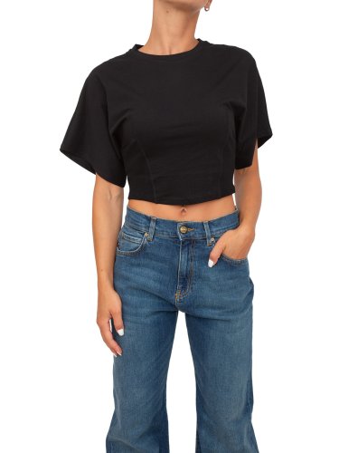 Женская футболка PINKO Jersey NERO