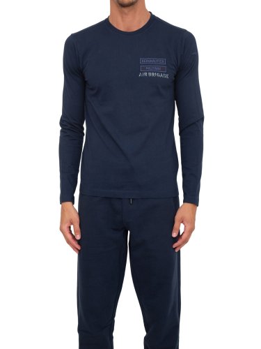 Чоловіча футболка AERONAUTICA MILITARE T-SHIRT M.L. BLU