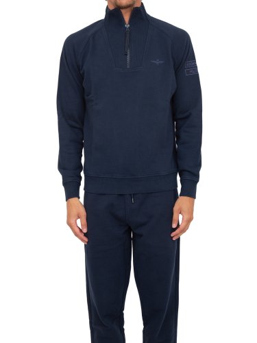 Мужская толстовка AERONAUTICA MILITARE FELPA BLU