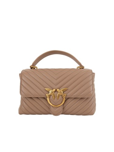 Жіноча кросбоді PINKO Love Bag Borse TAUPE