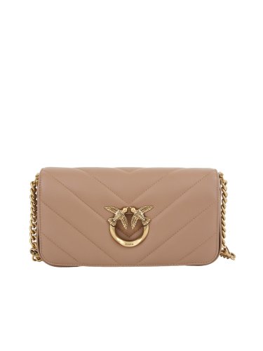 Женская кроссбоди PINKO Love Bag Borse TAUPE