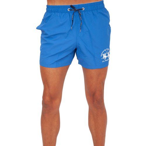 Мужские пляжные шорты LA MARTINA MAN SWIMWEAR NYLON BLU